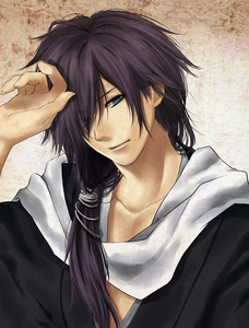 Saito Hajime from Hakuouki uses his hair to keep his right eye covered most of the time.