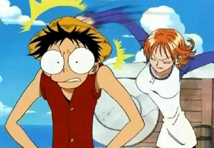  One Piece Luffy & Nami ...better?
