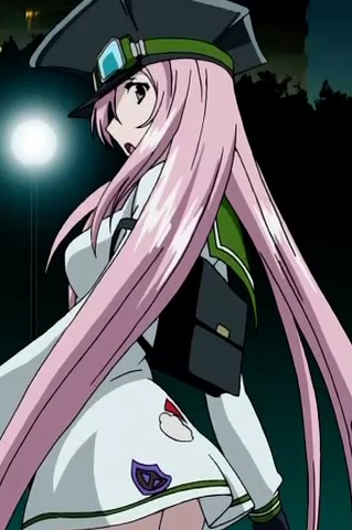 Simca from Air Gear (before she cuts it). 