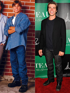  Matthew as Jack Hunter in Boy meets World and him in 2012. :)