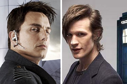  I would love to see John Barrowman and Matt Smith working together!