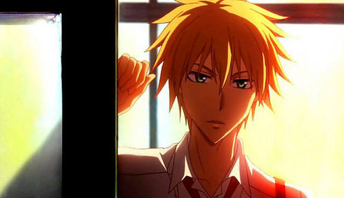  "Usui Takumi" Idk if we can say he is a chef but he has been cooking in maid cafe where Misaki was working as a maid... :D