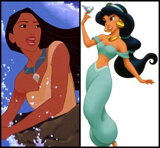 Pocahontas or Jasmine