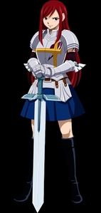  erza from fairy tail ;D