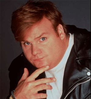  Chris Farley! He had the prettiest eyes I've ever seen on a man <33