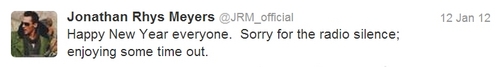 Tweet from JRM. He doesn't get on twitter much :)