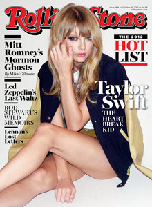 Taylor on the cover of Rolling Stone