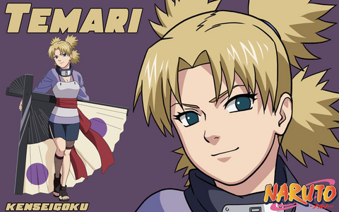  So many.... Temari from Naruto, she's so cool [picture par kenseigoku on deviantART]