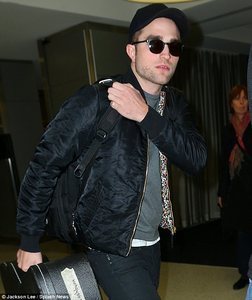  my handsome Robert in a jacket<3