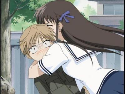 Tohru and Hiro from Fruits basket :P

You know Hiro cares, he just doesn't show it