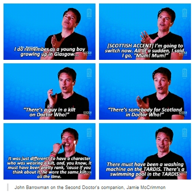 John talking about Doctor Who!