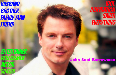  Well he's Mehr than a crush but heres John Barrowman!(my edit) -We are both Scottish. -We are both Glaswegian. -We both have blue eyes. -We both tweet each other ALOT.(no joke) -We both support LGBT. -We both Liebe music. -We prefer Rangers Football Club over Celtic. -We both have the same sense of humour. -We are whovians. -We are fangirls/fanboys. -He is the youngest of 3 siblings,so am I.