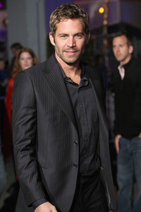  my handsome American hottie,Paul Walker in a black suit<3
