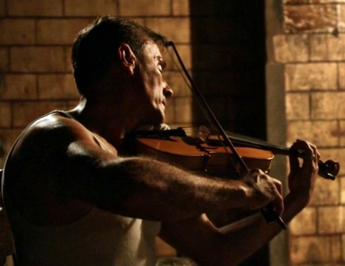  my baby with a violin *_*