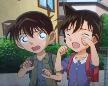  Shinichi and Ran from Detective Conan