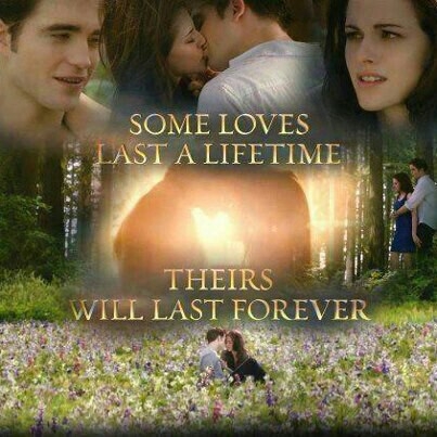  my fave Twilight couple is Edward and Bella.They are my fave because they make each other complete.Their amor is unconditional and irrevocable.Nothing can break their bond of love-not distance,time o death.Some loves last a lifetime,but theirs will last forever. my fave HP couple is Ron and Hermione.I like their banter.I like how their friendship led them to falling in love. my least fave Twilight couple Rosalie and Royce King when she was a human.The reason why is because of what he and his friends did to her,it was a horrible thing for her to have gone through. my least fave HP couple Hagrid and the headmistress from Fleur's school.I just didn't like them as a couple at all