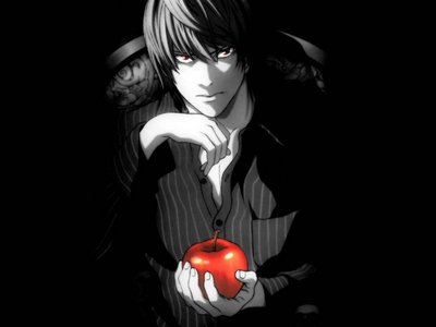 Light (Deathnote)

i hate this characer the most..he killed soo many innocent characters..even L....., he tried to kill his own sister., his father........u dont know how happy i was when Ryuk wrote Light's  name on his deathnote........he really deserved it......eh he heehe he h