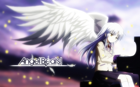  Kanade Tachibana from ángel Beats playing the piano!!!