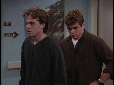  Matthew and Rider Strong looking very sad after the doctor told them that their father just passed away. :(