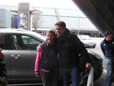  John and Me with his car behind us :)