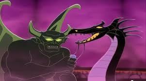  迪士尼 Chernabog and Maleficent