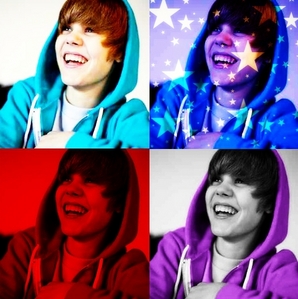  a younger JB wearing a hoodie<3