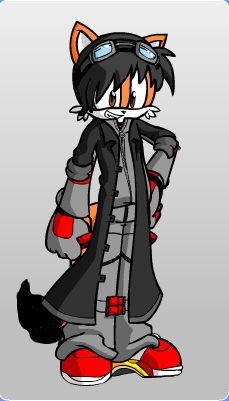  Name: Ky "Wildfire: Hunter, usually goes sa pamamagitan ng Wildfire Height: 6-foot-9 Weight: 167 lb Blood type: O Species: soro Genetic defects: can't use apoy underwater, sometimes overprotective of his friends. Genetic perks: Primary power: Fire, secondary power: lava. Only person in Sonic's group of mga kaibigan who can swim. Eye color: Brown Retievable background: Born on November 25, 1995. Abused from age five and ran away at age ten. Was taken in sa pamamagitan ng Rhiannon and Radioactive, who had also run away. balahibo color: Orange, tip of tail is black.