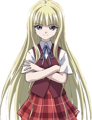  Evangeline from Negima!? She is a mage as well as a vampire but later on became good including helping her teacher Negi