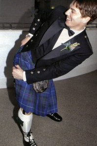  John Barrowman is from Scotland and he's wearing the kilt to prove it<3