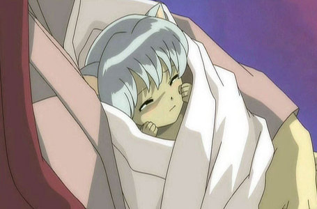 inuyasha when he was a new born baby :D