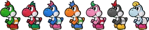  I think Yoshi is a creature all on his own, but because of his lack of wings and fire-breathing abilities, I think he leans towards being a dinosaur more.