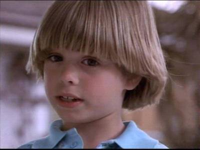 Matthew at a younger age with blonde hair. <33333