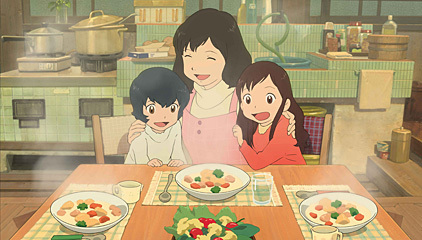 Hana from the জীবন্ত movie "Wolf Children" She really is an amazing mom...