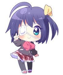  I like Rikka from Chuunibyou, she's so immature but funny and adorable ;)