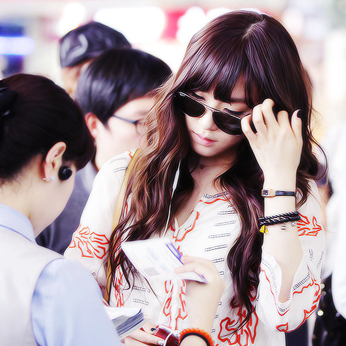  Tiffany with glasses.