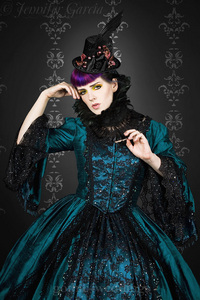 A dress like this would be cool. And I would drag either Draco or Bellatrix with me.