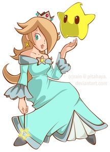  Rosalina. She's beautiful and she can 显示 me a lot of cool stuff xD We can float around, talks to lumas, stuff like that.