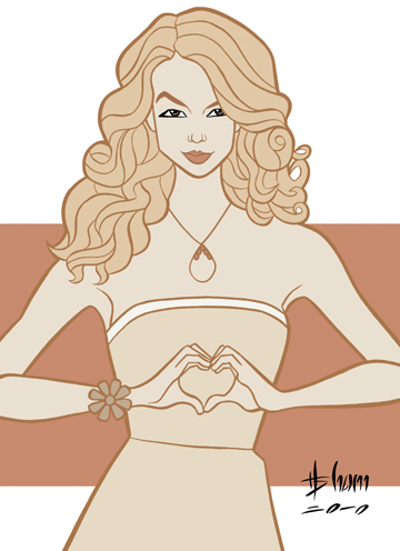 my pic of Tay in cartoon form:)