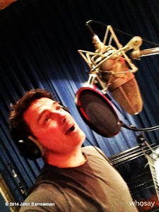  John in the studio!