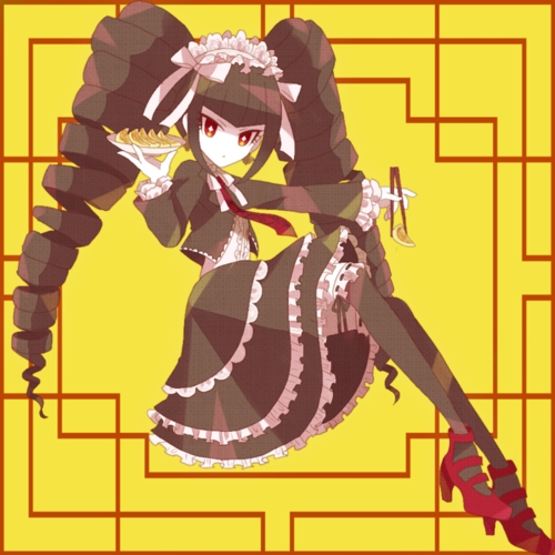 Celestia Ludenberg, Super High School Level Gambler.  She's never lost and is the most talented gambler uwu