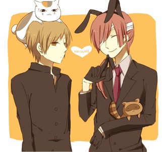  Natsume and Natsume. Obviously someone else already thought of this and made a picture lol.