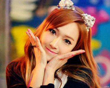  Ice princess Jessica looking cute wearing cat ears ^__^