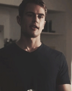  Theo looking sinfully hot in black<3