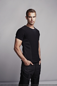  Theo looking sinfully tempting in black<3