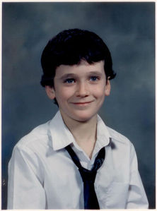  Allan Hawco from "The Republic of Doyle" - when he was young - School Picture.