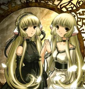 Chi and Freya from Chobits 