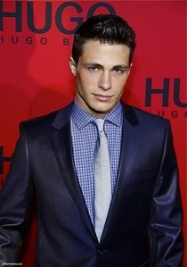  Colton wearing a suit.I bet toi wanna rip it from his body,right,Vicky?<3