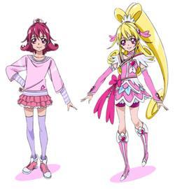 Mana Aida or Cure Heart from  Doki Doki! Pretty Cure