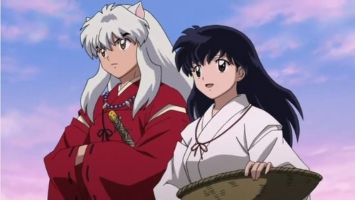 inuyasha and kagome..they both r married!