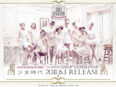  Girls' Generation's First Japanese Album (2011 album) and then It's stuck between Genie and MR.MR